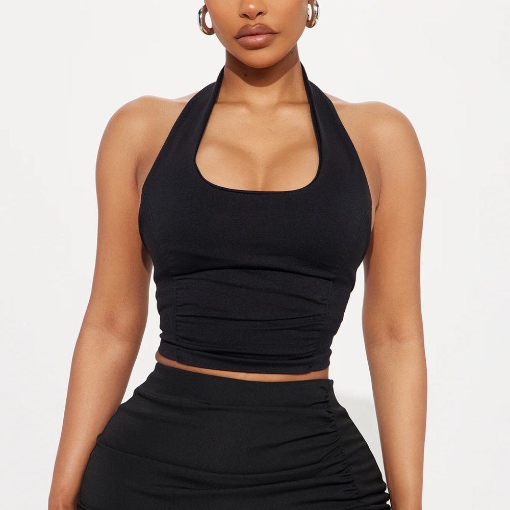 Grace Seamless Double Lined Halter Top